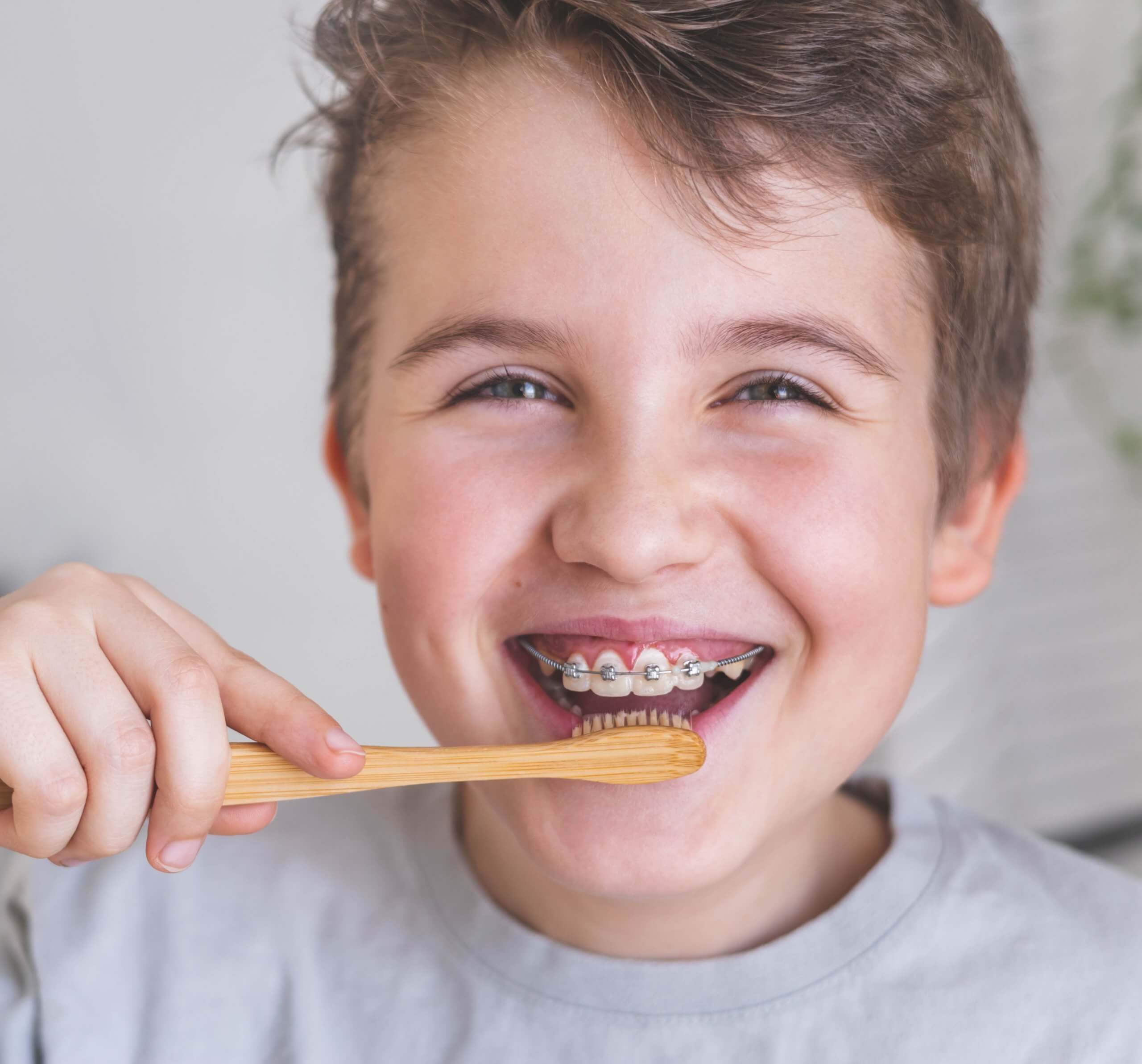 Boy With Braces